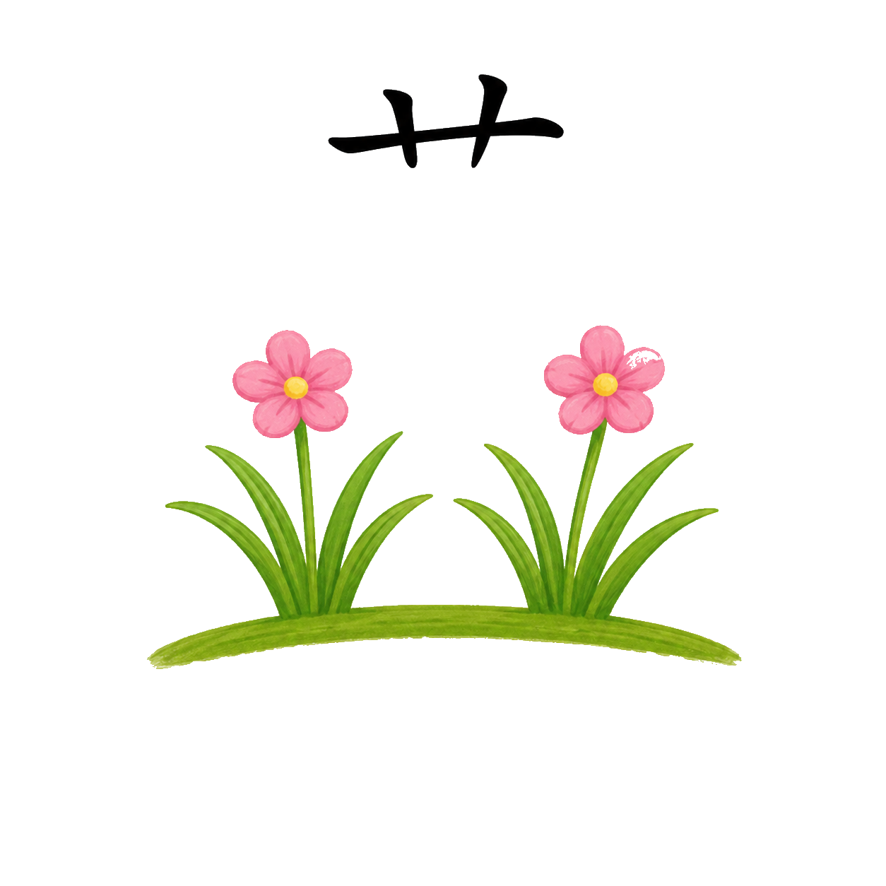Flower pictograph